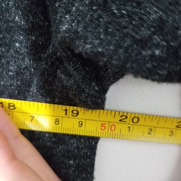 💕Thyme Maternity Gray Cozy Full Zip Hoodie Sweater Small - Picture 8 of 10